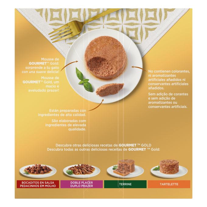 PURINA® GOURMET® Gold Mousse Pack Surtido
