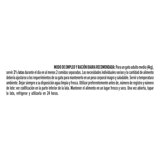 PURINA® PRO PLAN®  Gato Lata Adulto MAINTENANCE Terrina rico en pollo