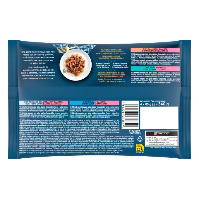 PURINA® GOURMET® Perle Delicias del Océano