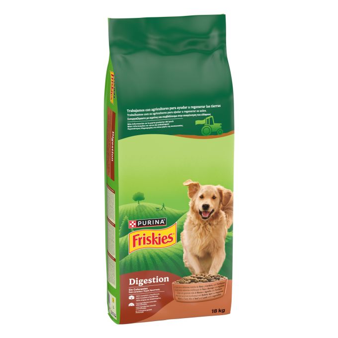 PURINA® FRISKIES®  Digestion con Buey, Cordero y Verduras