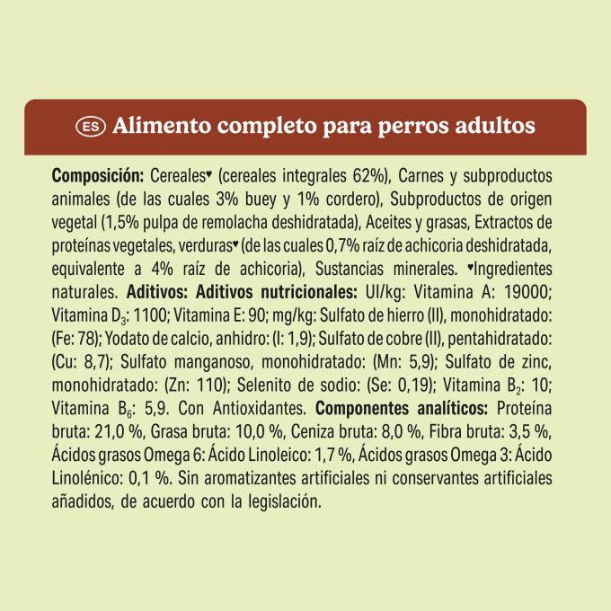 PURINA® FRISKIES®  Digestion con Buey, Cordero y Verduras