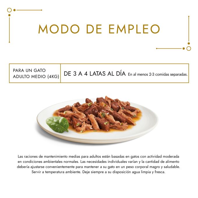 PURINA® GOURMET® Gold   Doble placer con Pescado del Océano