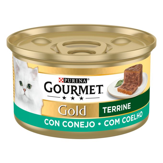 PURINA® GOURMET® Gold  Terrine con Conejo