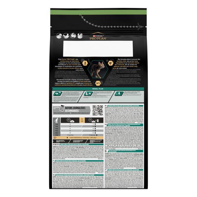 PURINA® PRO PLAN®  Gato STERILISED Adult 1+ RENAL PLUS Pavo
