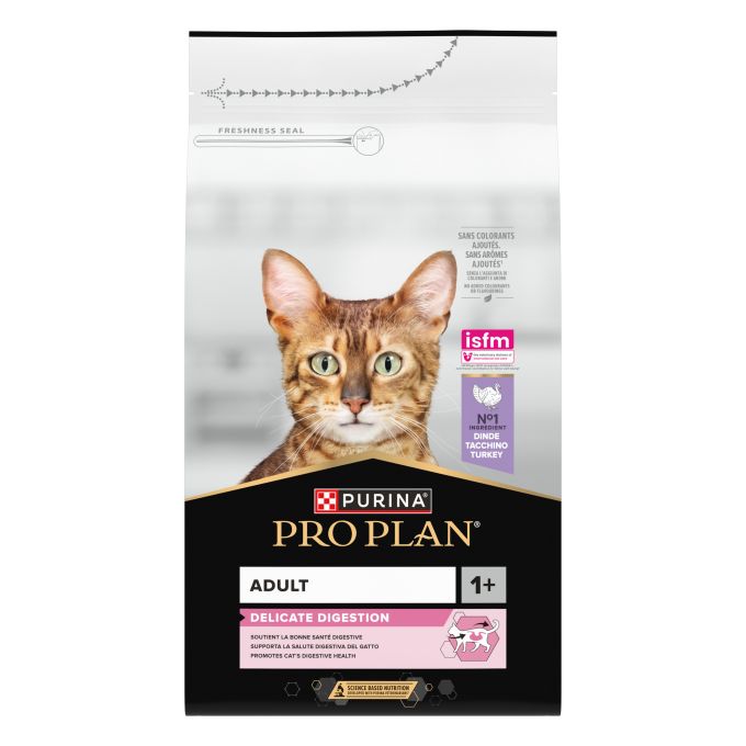 PURINA® PRO PLAN®  Gato Adult 1+ DELICATE DIGESTION Pavo