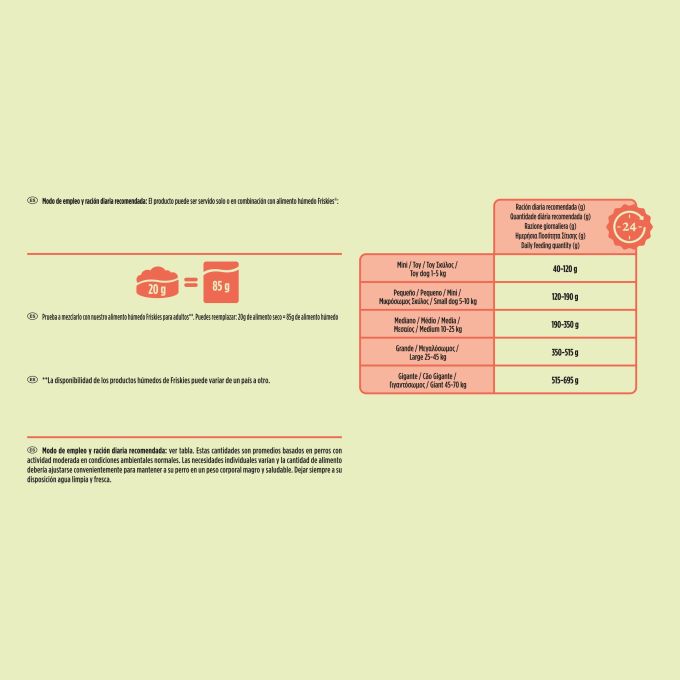 PURINA® FRISKIES®  Skin&Coat con Buey, Pescado y Verduras