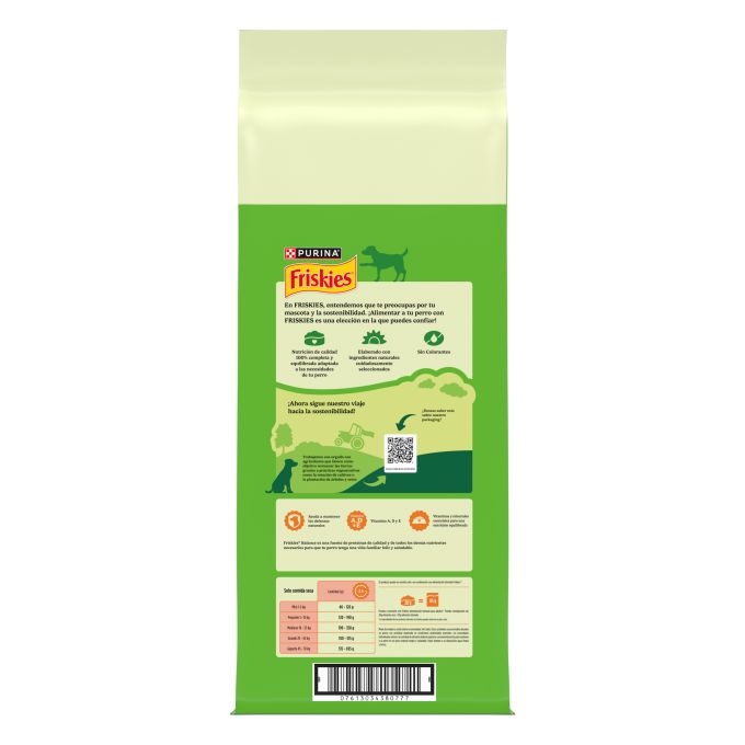 PURINA® FRISKIES®  Balance con Pollo, Buey y Verduras