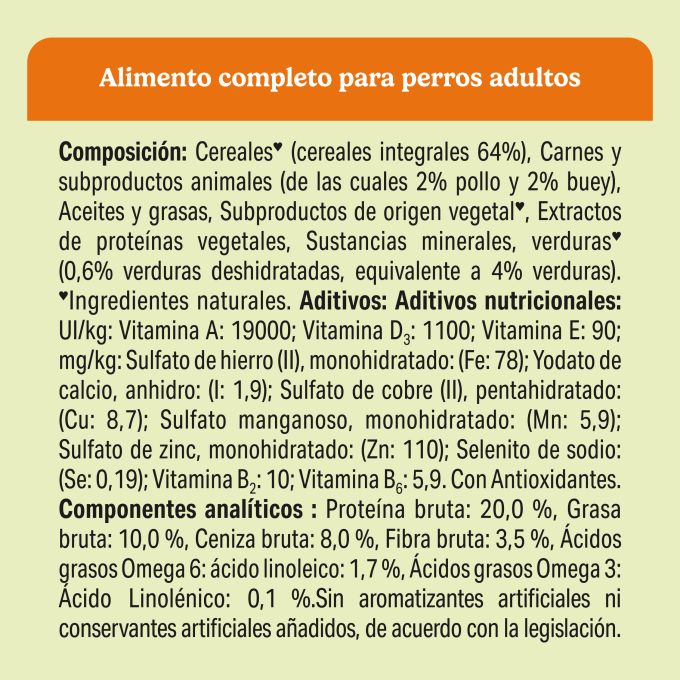 PURINA® FRISKIES®  Balance con Pollo, Buey y Verduras