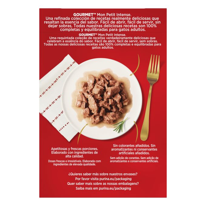 PURINA® GOURMET® Mon Petit de Pescados