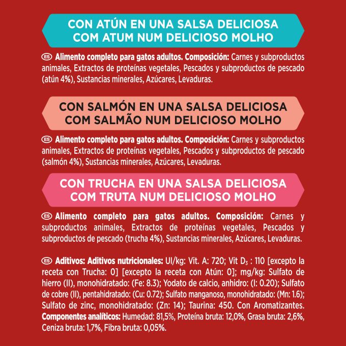 PURINA® GOURMET® Mon Petit de Pescados