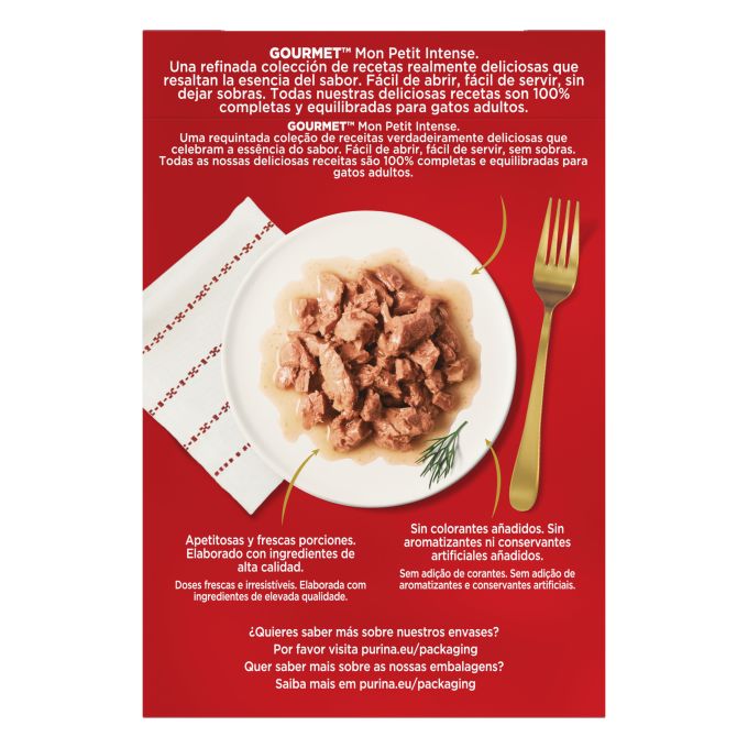 PURINA® GOURMET® Mon Petit Selección de Aves