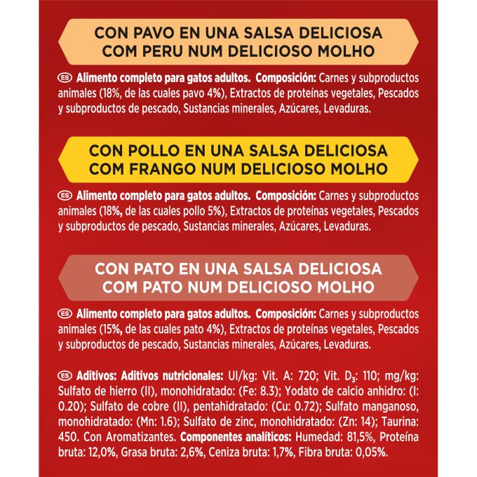 PURINA® GOURMET® Mon Petit Selección de Aves