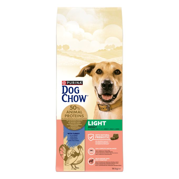 PURINA® DOG CHOW®  Dog Chow Light Pavo 14 kg