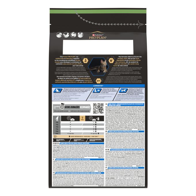 PURINA® PRO PLAN®  Gato STERILISED Senior 7+ LONGEVIS® Pavo