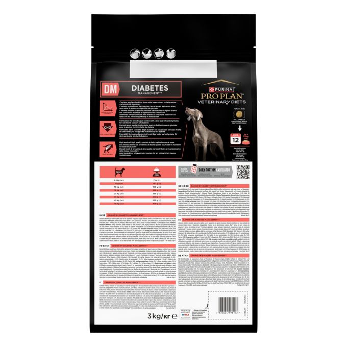 PURINA® PRO PLAN® VETERINARY DIETS  CANINE DM Diabetes Management