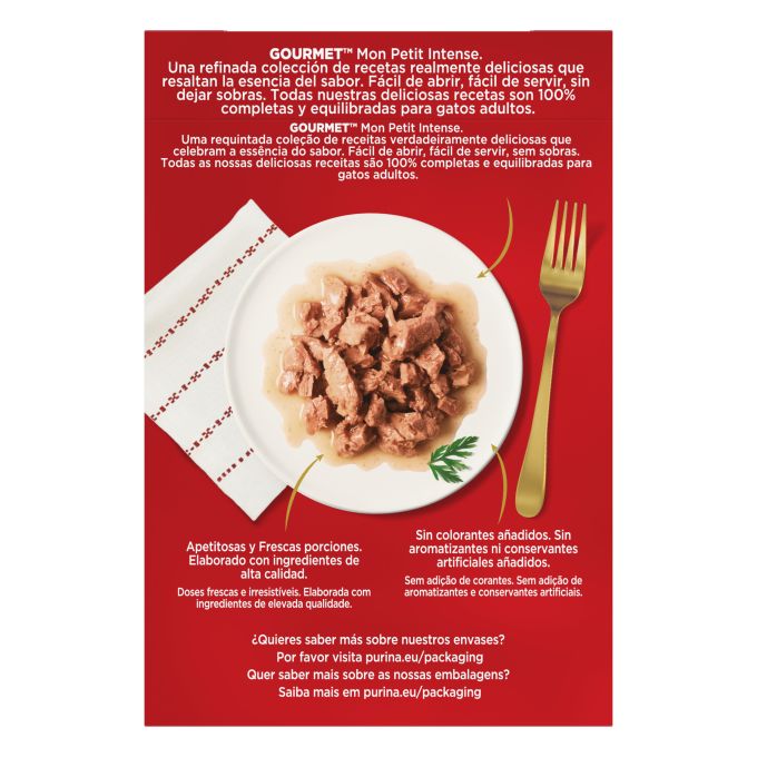 PURINA® GOURMET® Mon Petit Selección de Pescados