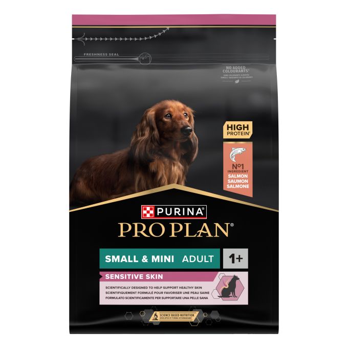 PURINA® PRO PLAN®  Small & Mini Adult SENSITIVE SKIN Salmón