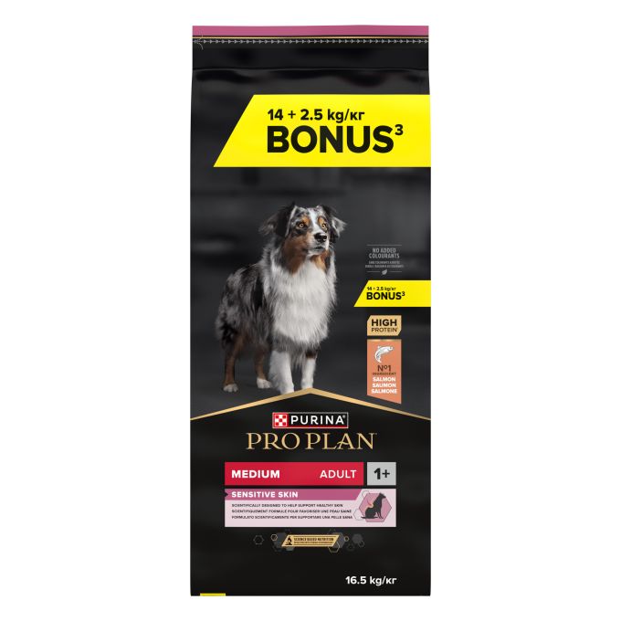 PURINA® PRO PLAN®  MEDIUM Sensitive Salmon