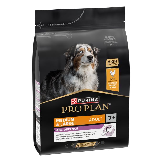 PURINA® PRO PLAN®  Medium & Large Adult 7+ AGE DEFENCE Pollo