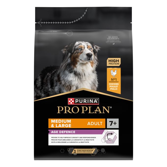 PURINA® PRO PLAN®  Medium & Large Adult 7+ AGE DEFENCE Pollo