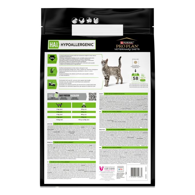 PURINA® PRO PLAN® VETERINARY DIETS  FELINE HA Hypoallergenic