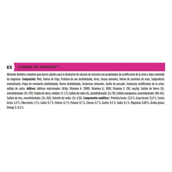 PURINA® PRO PLAN® VETERINARY DIETS  CANINE UR Urinary