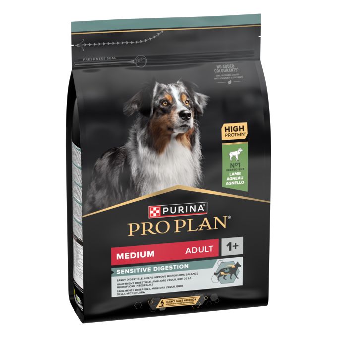 PURINA® PRO PLAN®  Medium Adult SENSITIVE DIGESTION Cordero
