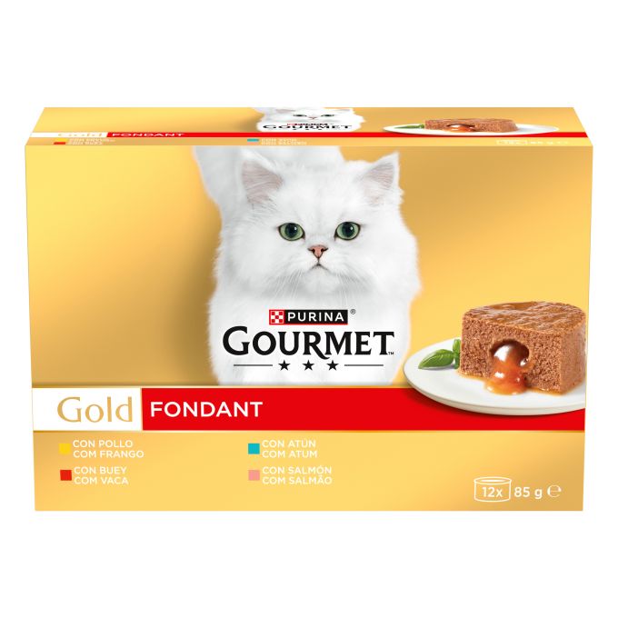PURINA® GOURMET® Gold   Fondant Pack Surtido