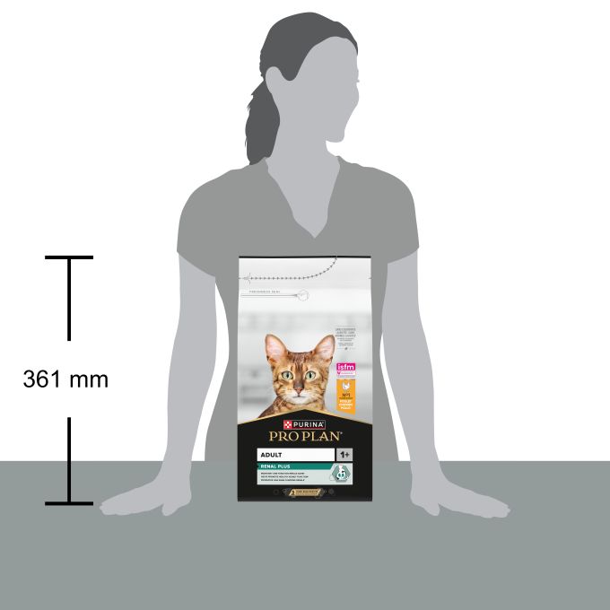 PURINA® PRO PLAN®  Gato Adult 1+ RENAL PLUS Pollo