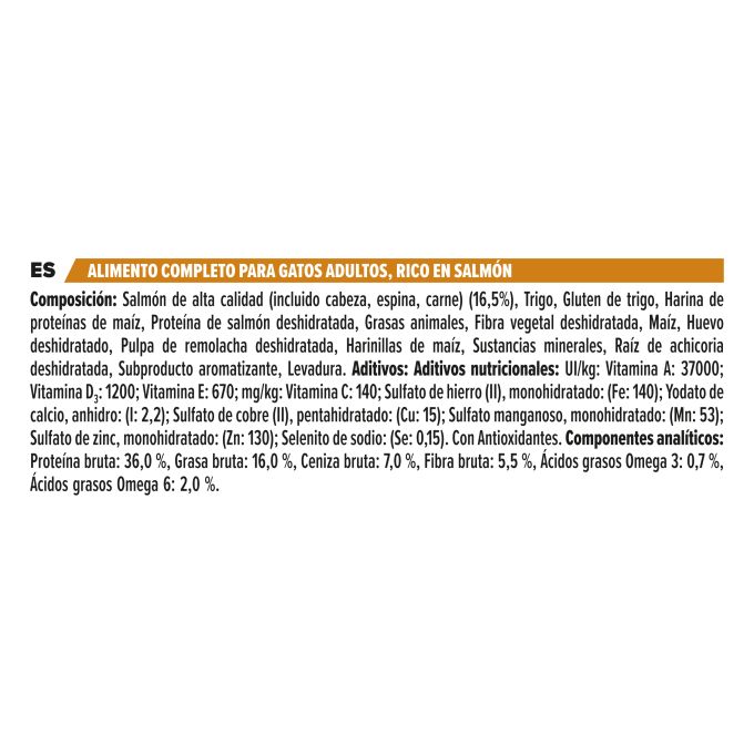 PURINA® PRO PLAN®  Gato Adult 1+ HAIRBALL Salmón