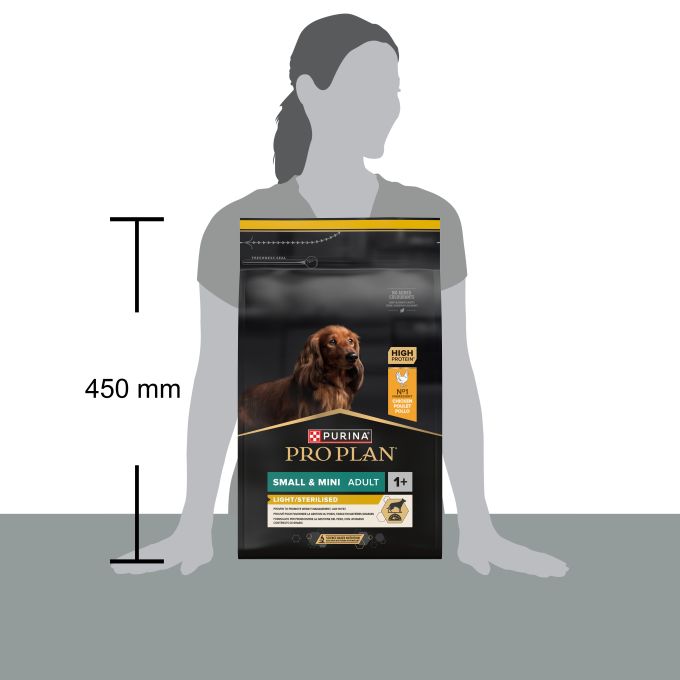 PURINA®  PRO PLAN®  Adult Small & Mini Light /Sterilised 3kg