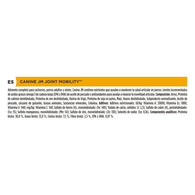 PURINA® PRO PLAN® VETERINARY DIETS  CANINE JM Joint Mobility