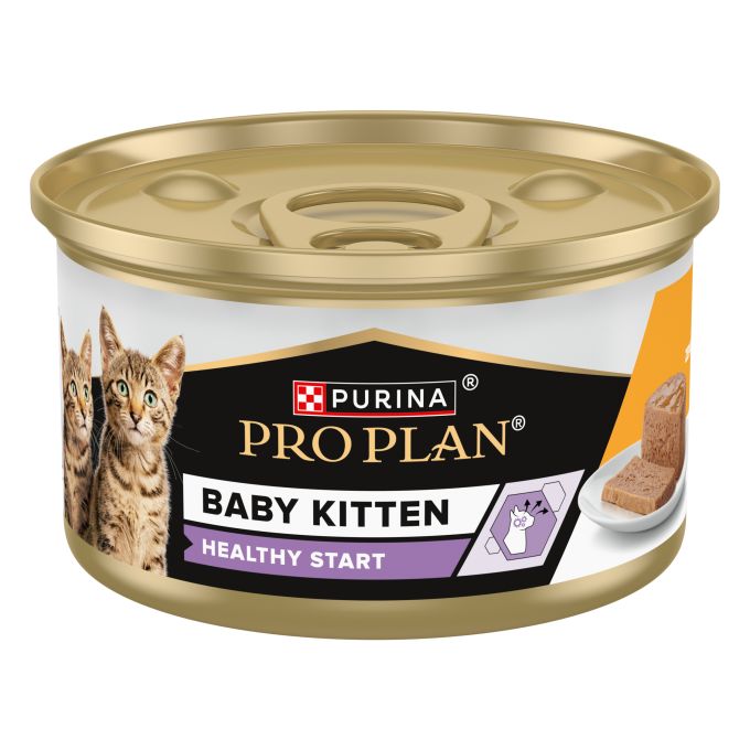 PURINA® PRO PLAN®  Gato Lata Mousse Baby Kitten Rico en Pollo