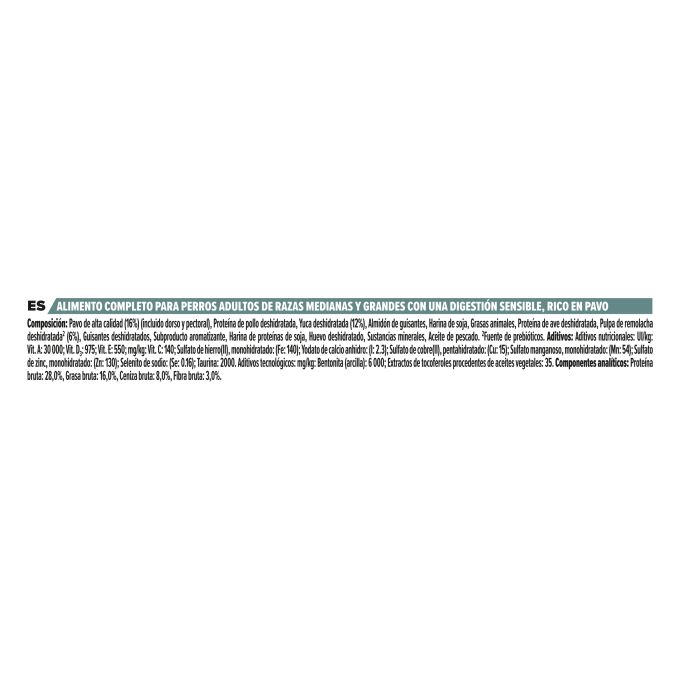 PURINA® PRO PLAN®  Medium & Large SENSITIVE DIGESTION Grain Free Pavo