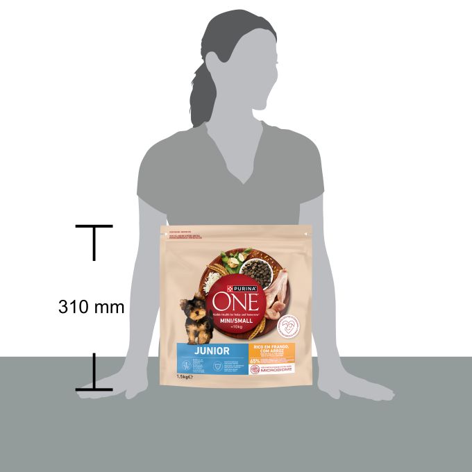PURINA® ONE®  Junior Perro Pollo y Arroz