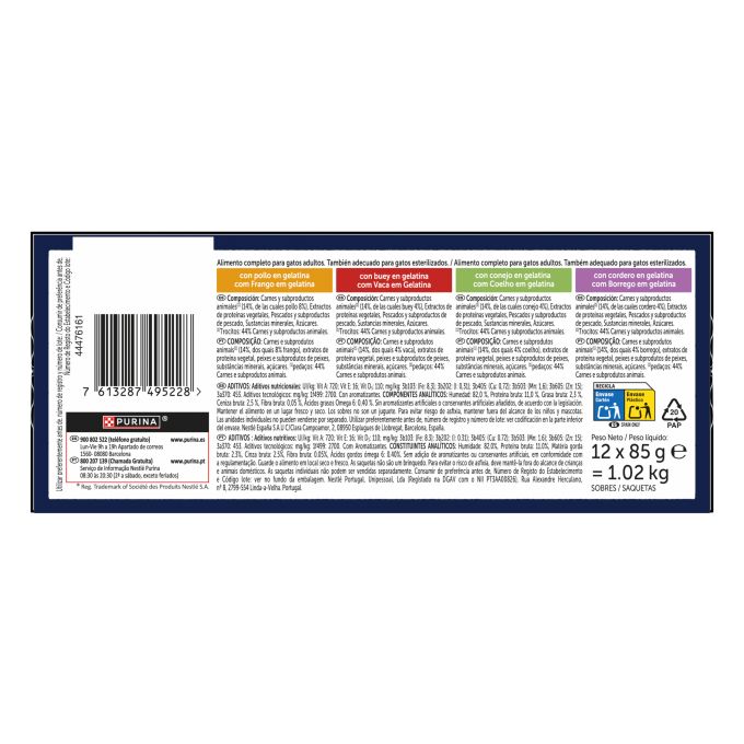 PURINA® FELIX® Fantastic Festin de Sabores en Gelatina