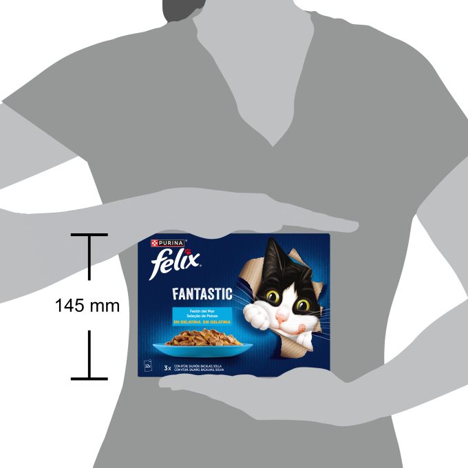 PURINA® FELIX® Fantastic Festín del Mar en Gelatina