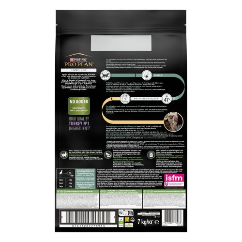 PURINA® PRO PLAN® LIVECLEAR® Sterilised Adult 1+ years Rico en pavo