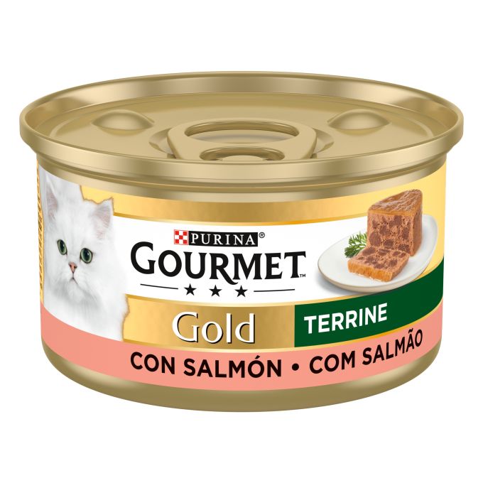 PURINA® GOURMET® Gold  Terrine con Salmón