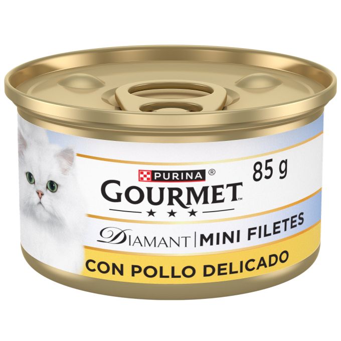 PURINA® GOURMET® Diamant  Finas Lonchas de Carnes Asadas  con Pollo