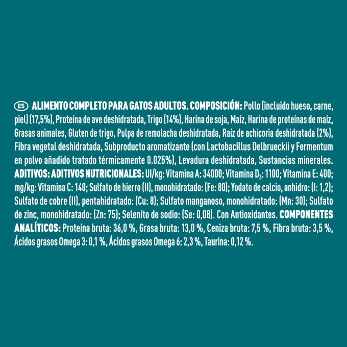 PURINA® ONE® BIFENSIS Bifensis ESTERILIZADO POLLO