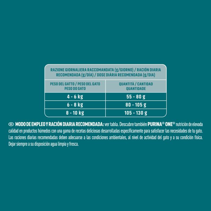 PURINA® ONE® BIFENSIS Bifensis ESTERILIZADO POLLO