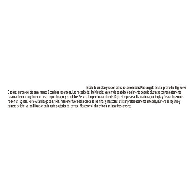 PURINA® PRO PLAN®  Gato Adulto ESTERILIZADO Multipack Sobres Terrina Bacalao
