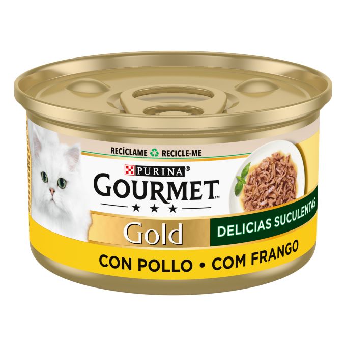 PURINA® GOURMET® Gold  Delicias Suculentas Pollo