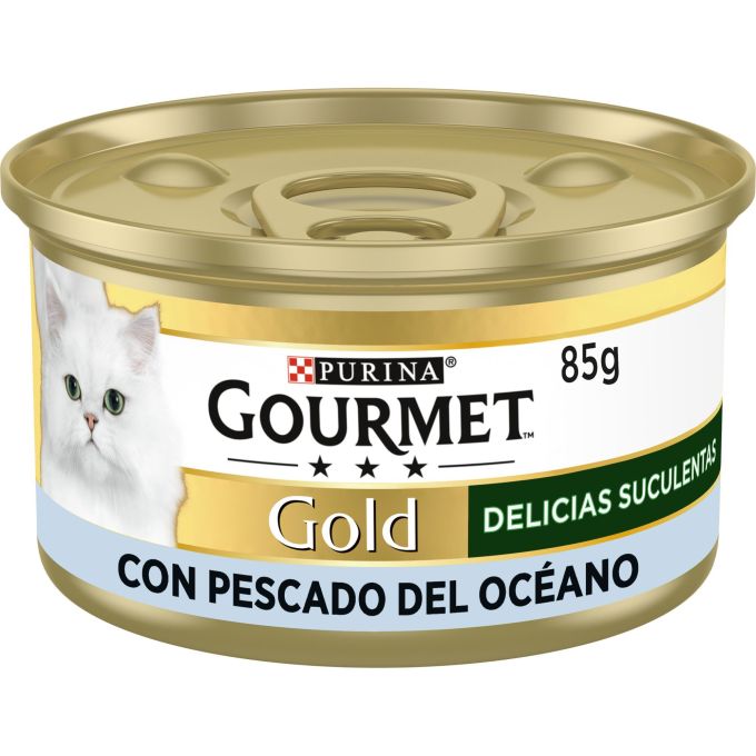 PURINA® GOURMET® Gold  Delicias Suculentas Pescado del Océano