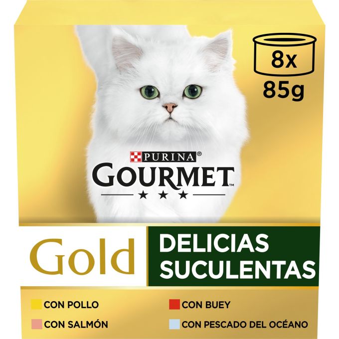 PURINA® GOURMET® Gold  Delicias Suculentas Pack Surtido