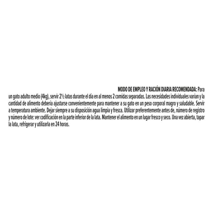 PURINA® PRO PLAN®  Gato Adulto Lata STERILISED MAINTENANCE Terrina con atún y salmón