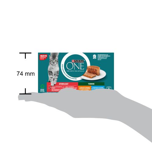 Purina® ONE®  esterilizado esterilizado Terrine con Pollo y Zanahorias 85g