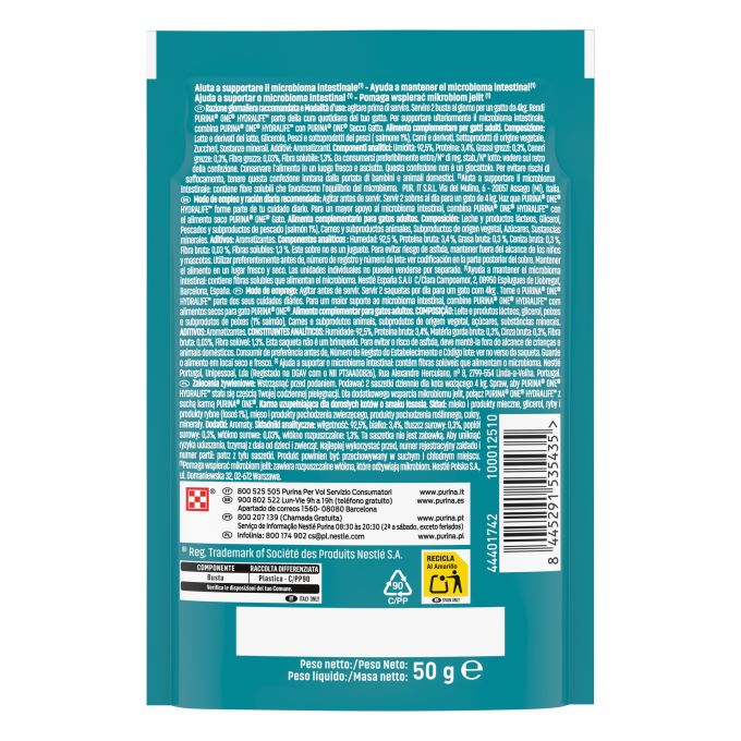 PURINA® ONE® HYDRALIFE™ HYDRALIFE™ con Salmón
