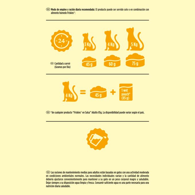 PURINA® FRISKIES®  Adulto con Pescado del Océano y Verduras